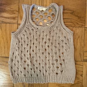 Inhabit Beige Knit Blouse